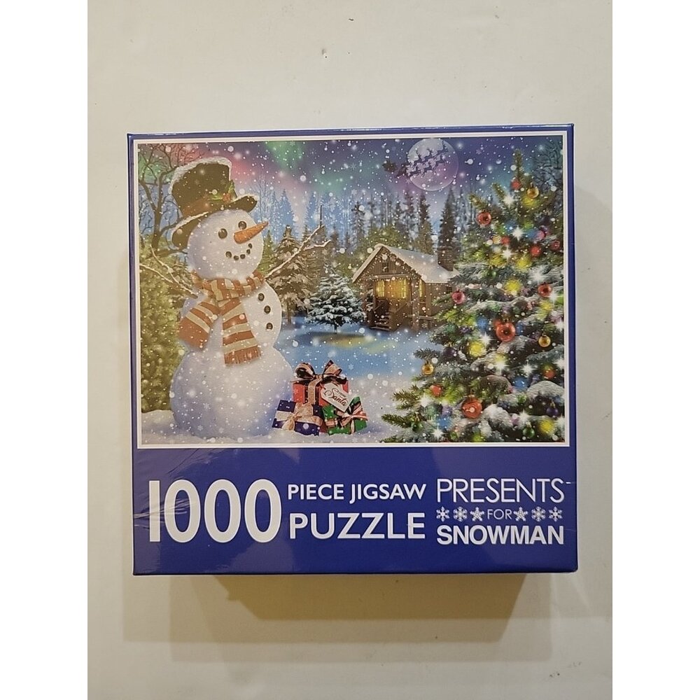 1000 Piece Jigsaw Puzzle PRESENTS FOR SNOWMAN 2021 BRAND FACTORY SEALED